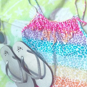 Tankini w/Fringe Detail XL